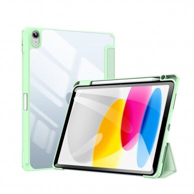 Dėklas Dux Ducis Toby iPad 10.9 2022 (10 gen.) Žalias 2