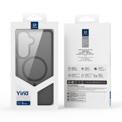 Samsung Galaxy S26 Plus Dux Ducis Yind MagSafe dėklas – juodas 9 Samsung Galaxy S26 Plus Dux Ducis Yind MagSafe dėklas – juodas 9