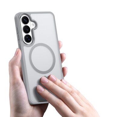 Samsung Galaxy S26 Plus Dux Ducis Yind MagSafe dėklas – pilkas 5 Samsung Galaxy S26 Plus Dux Ducis Yind MagSafe dėklas – pilkas 5