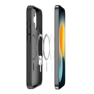 iPhone 17 Dux Ducis Yind dėklas, suderinamas su MagSafe – juodas 4 iPhone 17 Dux Ducis Yind dėklas, suderinamas su MagSafe – juodas 4