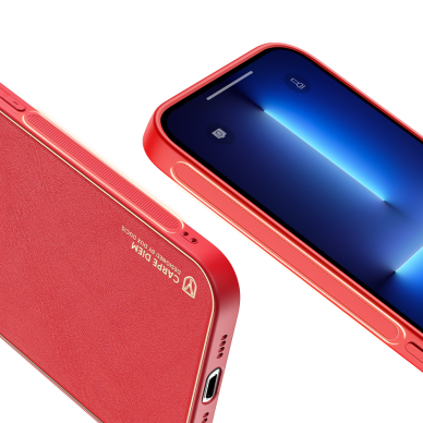 Dėklas Dux Ducis Yolo iPhone 13 Pro Max Raudonas 5