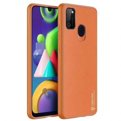Dėklas Dux Ducis Yolo elegant TPU+PU Samsung Galaxy M30s Oranžinis 2 Dėklas Dux Ducis Yolo elegant TPU+PU Samsung Galaxy M30s Oranžinis 2