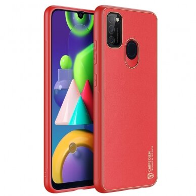 Dėklas Dux Ducis Yolo TPU+PU Samsung Galaxy M30s Raudonas 2 Dėklas Dux Ducis Yolo TPU+PU Samsung Galaxy M30s Raudonas 2