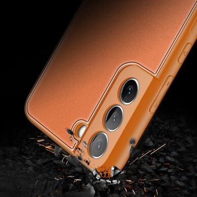 Dėklas Dux Ducis Yolo elegant Samsung Galaxy S22 Plus Oranžinis 15