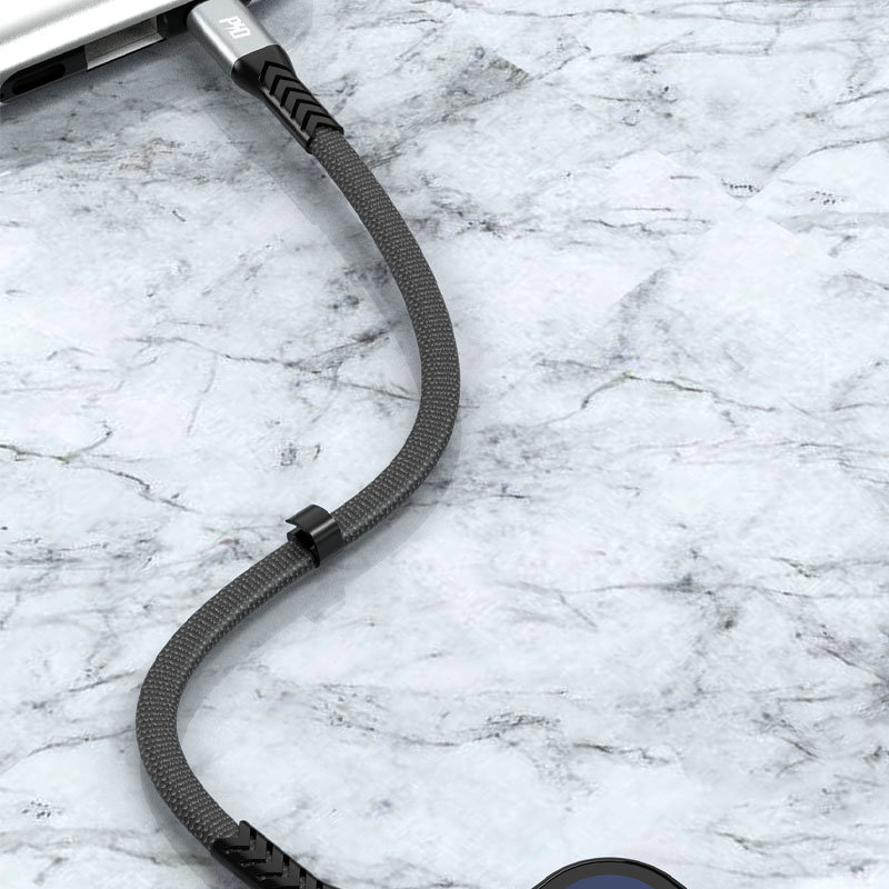 Dudao L10P cable USB Type C - Lightning PD20W Juodas (L10P) 3 Dudao L10P cable USB Type C - Lightning PD20W Juodas (L10P) 3