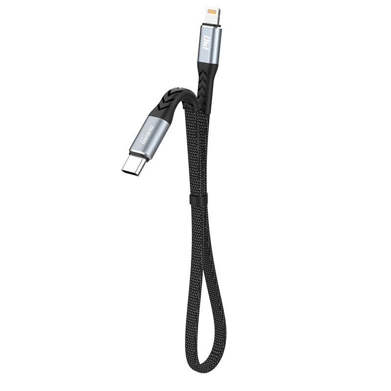 Dudao L10P cable USB Type C - Lightning PD20W Juodas (L10P) Dudao L10P cable USB Type C - Lightning PD20W Juodas (L10P)
