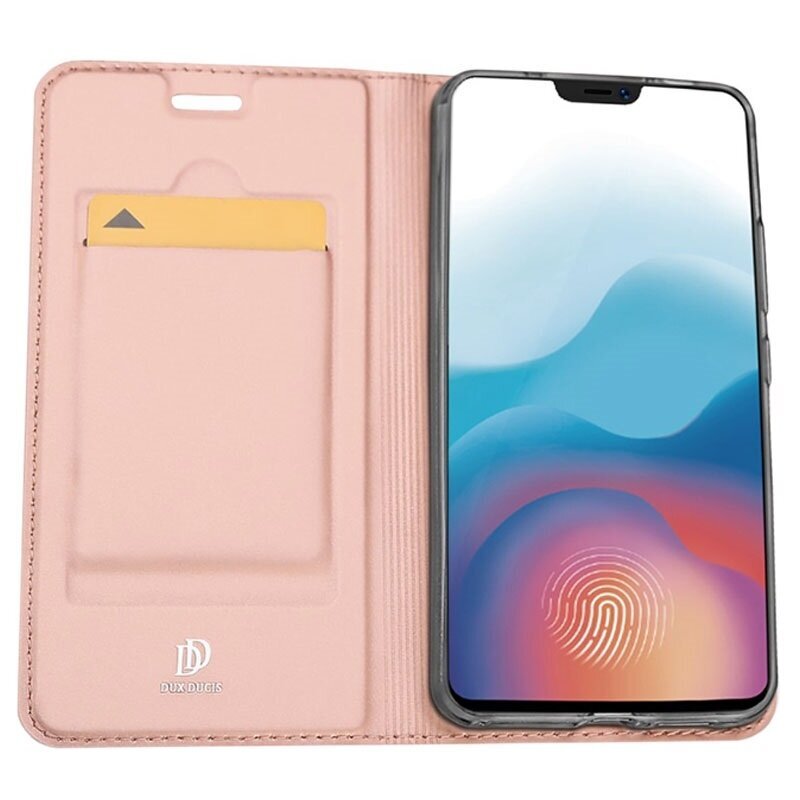 Akcija! Atverčiamas dėklas 'DUX DUCIS Skin Pro' iPhone 12 Pro Max rožinis 2 Akcija! Atverčiamas dėklas 'DUX DUCIS Skin Pro' iPhone 12 Pro Max rožinis 2