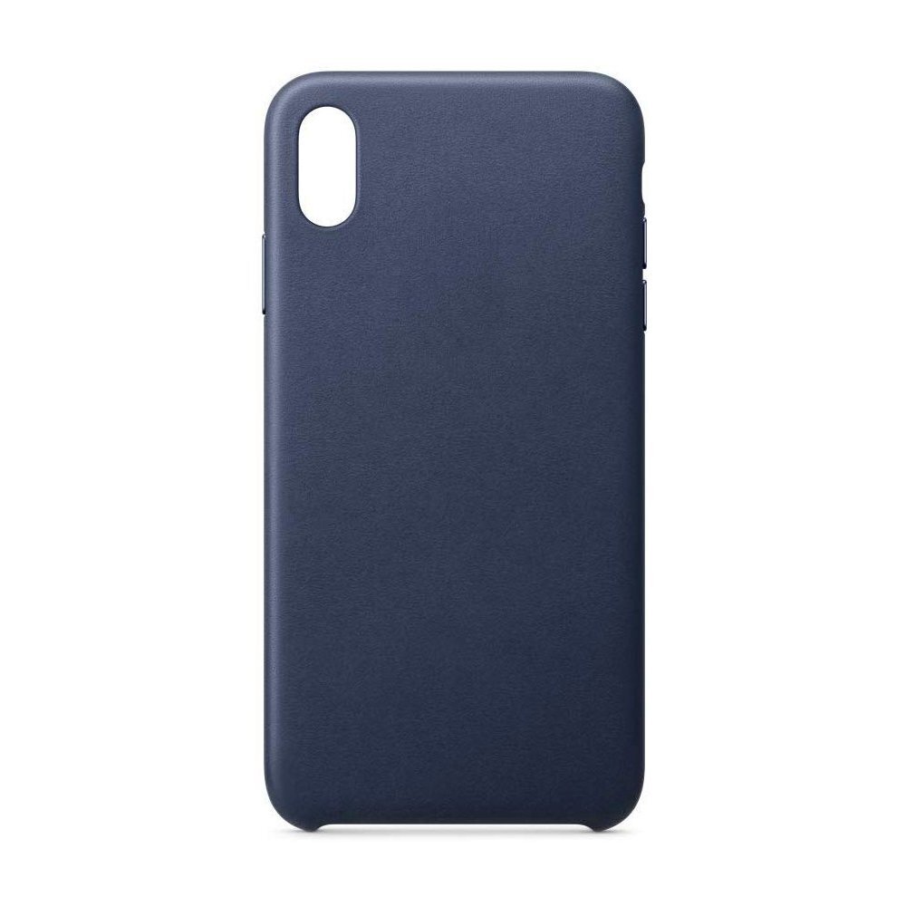 Dėklas ECO Leather iPhone 12 Pro Max Mėlynas Dėklas ECO Leather iPhone 12 Pro Max Mėlynas