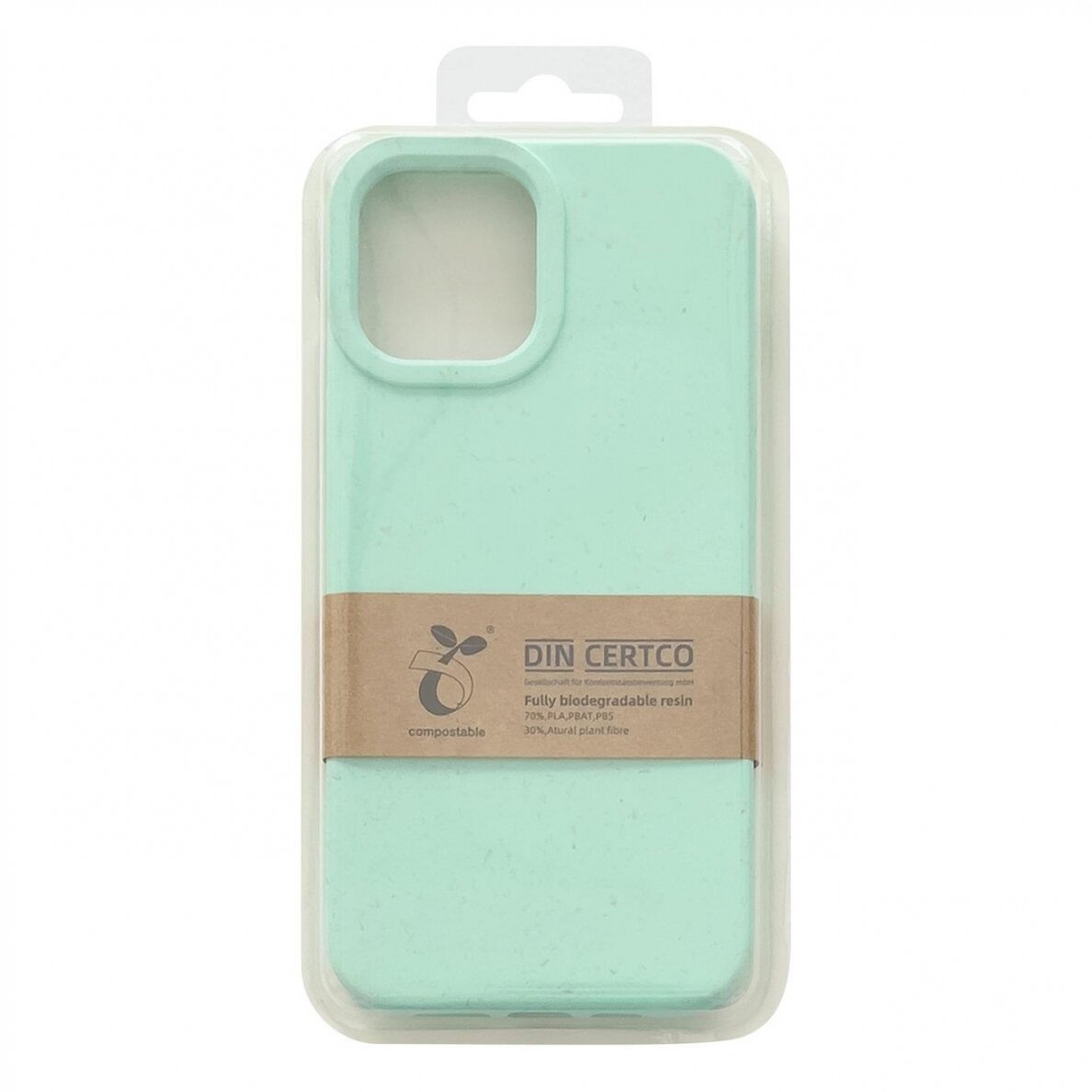 Dėklas Eco iPhone 12 Pro Silicone Cover Mėtinis 2