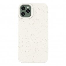Dėklas Eco iPhone 11 Pro Max Silicone Cover Baltas NDRX65