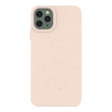 Dėklas Eco iPhone 11 Pro Silicone Cover Rožinis NDRX65