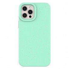 Dėklas Eco iPhone 12 Pro Max Silicone Cover Mėtinis