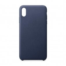 Dėklas ECO Leather iPhone 12 Pro Max Mėlynas