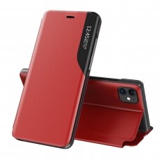 Atverčiamas dėklas Eco Leather View iPhone 13 mini raudonas