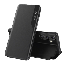 Eco leather view pastatymo funkcija Samsung Galaxy A56 - juodas