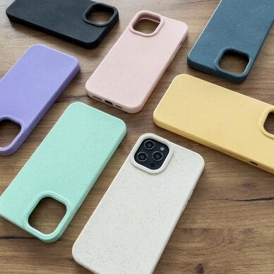 Dėklas Eco iPhone 12 Pro Max Silicone Cover Violetinis 6