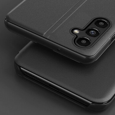 Akcija! Dėklas Eco Leather View Samsung Galaxy S23 Juodas  8