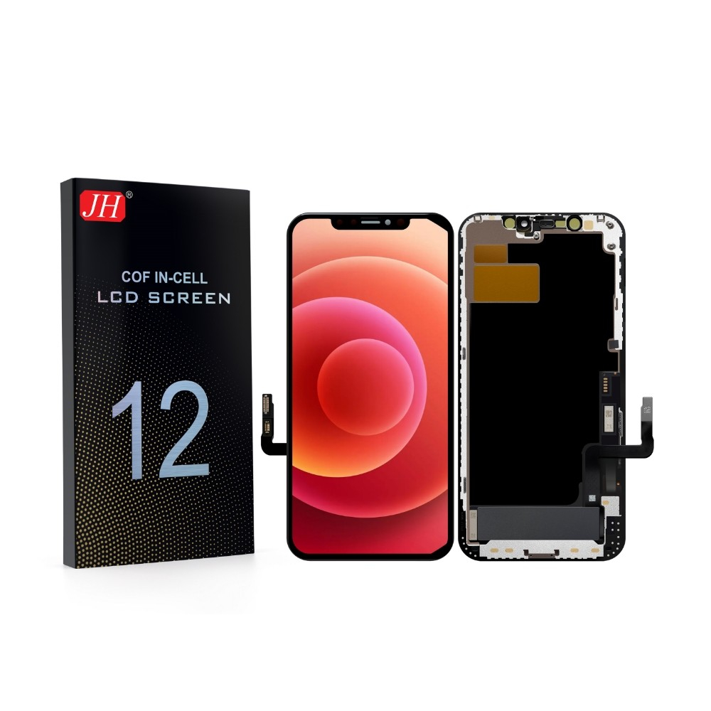 Ekranas Apple iPhone 12/12 Pro su lietimui jautriu stikliuku JH INCELL