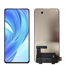 Ekranas Xiaomi Mi 11 Lite 4G / 5G / 11 Lite 5G NE su lietimui jautriu stikliuku – juodas ORG