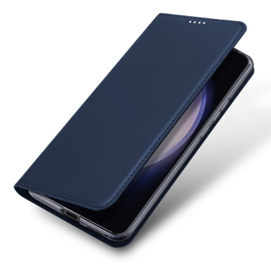 Eko odos atverčiamas dėklas Dux Ducis Skin Pro Xiaomi Redmi 12/Redmi Note 12R tamsiai mėlynas Eko odos atverčiamas dėklas Dux Ducis Skin Pro Xiaomi Redmi 12/Redmi Note 12R tamsiai mėlynas