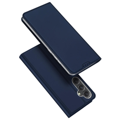 Eko odos atverčiamas dėklas Dux Ducis Skin Pro Samsung S711 S23 FE tamsiai mėlynas CGX0091 Eko odos atverčiamas dėklas Dux Ducis Skin Pro Samsung S711 S23 FE tamsiai mėlynas CGX0091