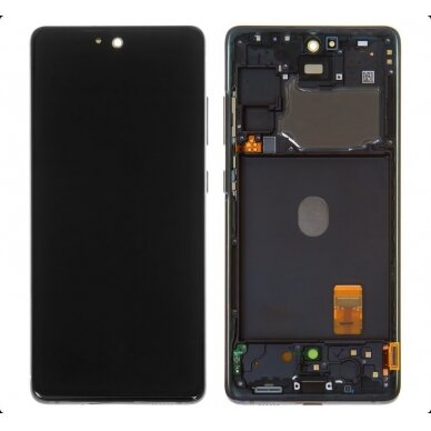 Ekranas Samsung G780 S20 FE su lietimui jautriu stikliuku ir rėmeliu originalus Cloud Navy (service pack) Ekranas Samsung G780 S20 FE su lietimui jautriu stikliuku ir rėmeliu originalus Cloud Navy (service pack)