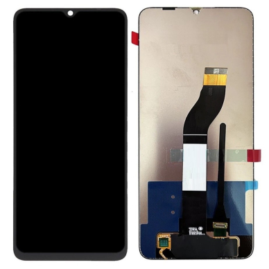 Ekranas Xiaomi Redmi 13C/Poco C65/Poco M6 5G su lietimui jautriu stikliuku juodas ORG