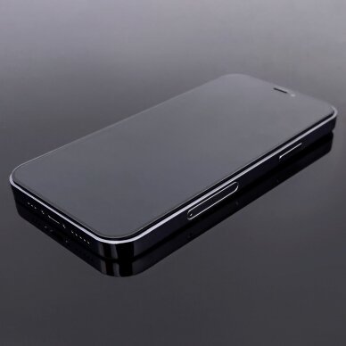 Ekrano apsauga Wozinsky super durable Full Glue iPhone 14 Pro Juodais kraštais 3