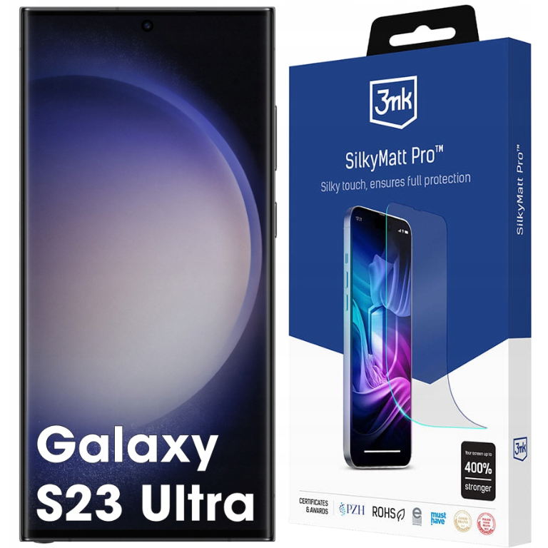 Ekrano apsauga 3mk Silky Matt Pro Samsung Galaxy S23 Ultra Ekrano apsauga 3mk Silky Matt Pro Samsung Galaxy S23 Ultra