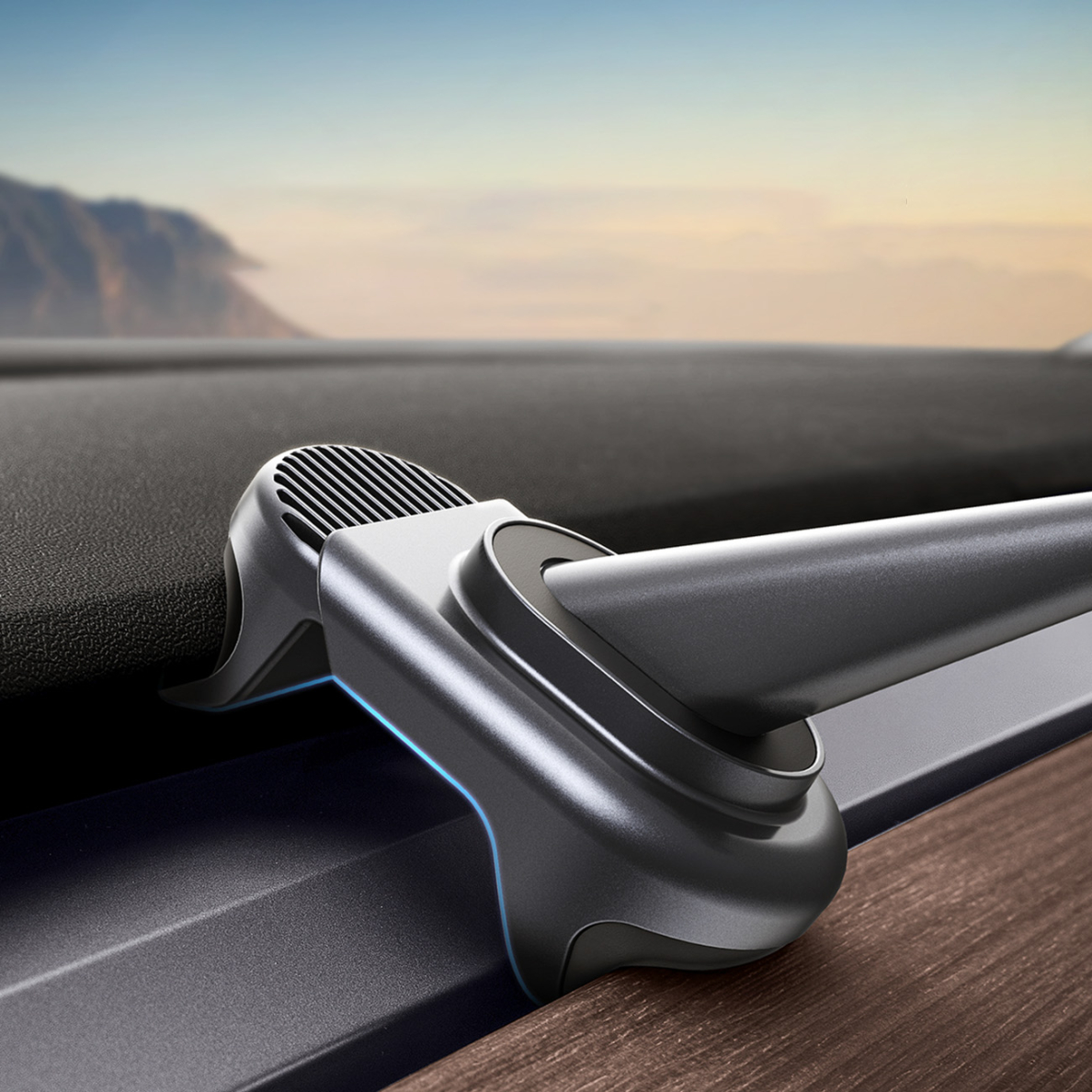 Laikiklis su saulės baterijomis Baseus T-Space - Juodas 16