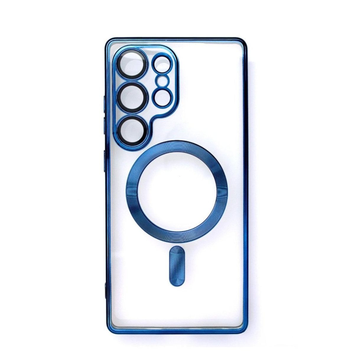 iPhone 16e – Electroplated dėklas su MagSafe - Mėlynas