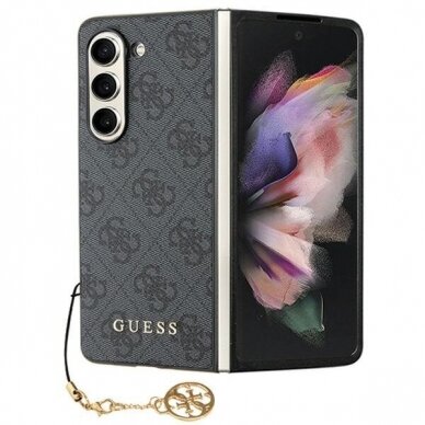 Dėklas Guess GUHCZFD5GF4GGR F946 Z Fold5 Juodas hardcase 4G Charms Collection Dėklas Guess GUHCZFD5GF4GGR F946 Z Fold5 Juodas hardcase 4G Charms Collection