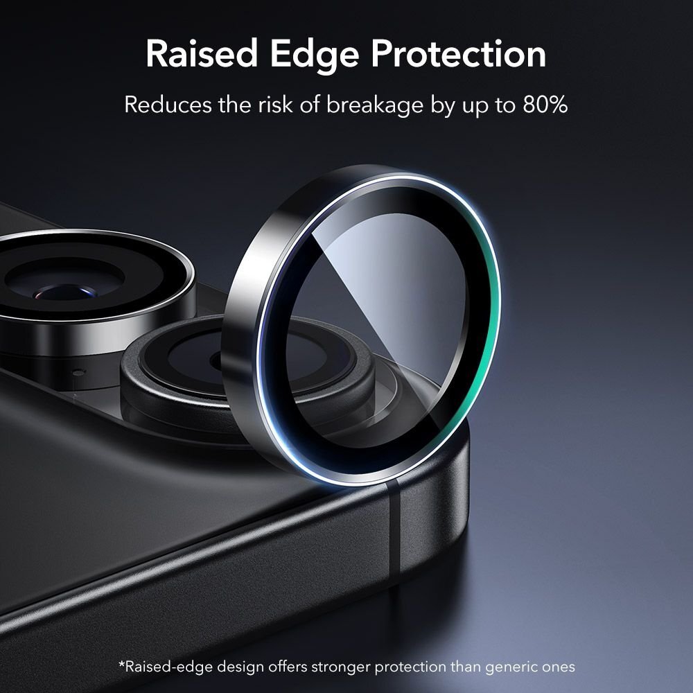 iPhone 16 / 16 Plus ESR Armorite kameros dangtelis – juodas 2