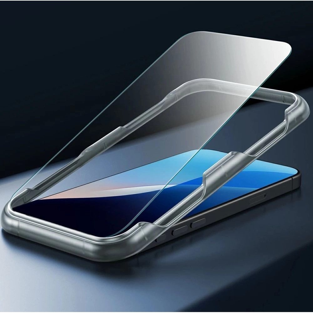 Dėklas ESR Classic Hybrid Halolock MagSafe + Apsauginis stiklas iPhone 16 - juodais kraštais 5 Dėklas ESR Classic Hybrid Halolock MagSafe + Apsauginis stiklas iPhone 16 - juodais kraštais 5