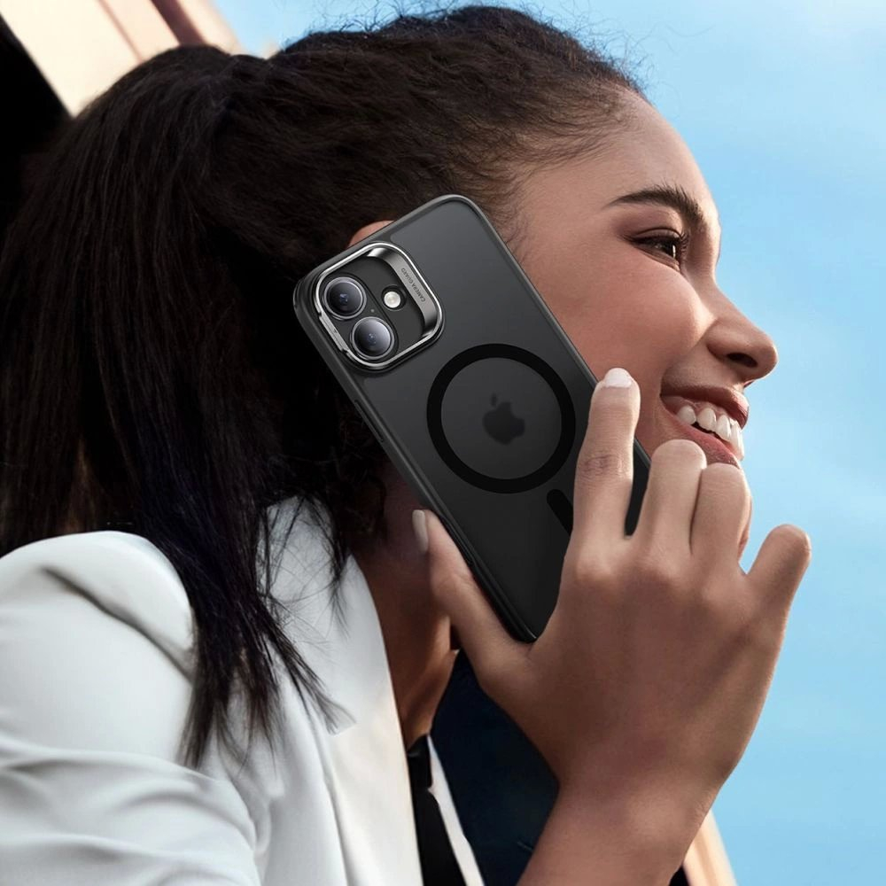 Dėklas ESR Hybrid Halolock MagSafe + Apsauginis stiklas iPhone 16 - Juodas 4 Dėklas ESR Hybrid Halolock MagSafe + Apsauginis stiklas iPhone 16 - Juodas 4