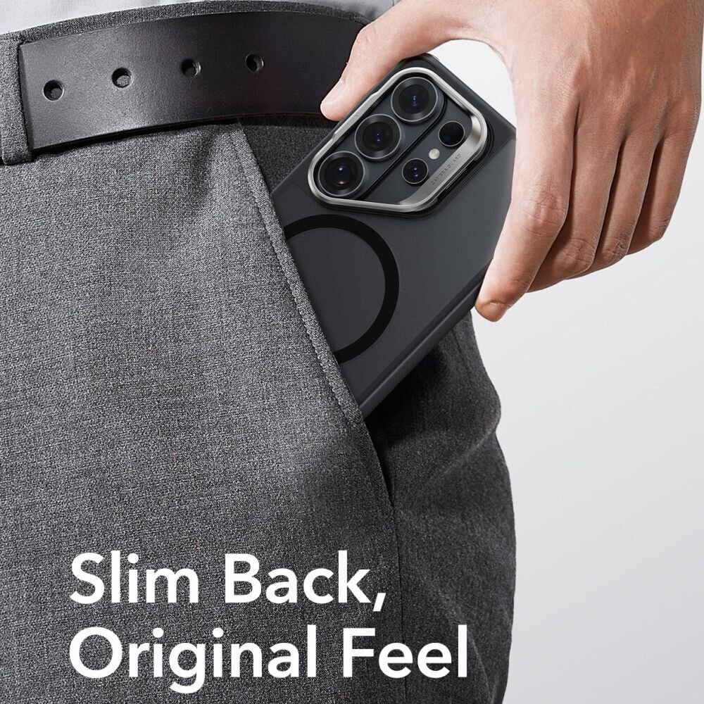 Samsung Galaxy S26 Ultra ESR Classic Hybrid Kickstand MagSafe dėklas – juodas 7 Samsung Galaxy S26 Ultra ESR Classic Hybrid Kickstand MagSafe dėklas – juodas 7