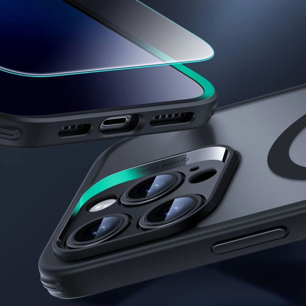 ESR Classic Pro Set Halolock MagSafe Dėklas iPhone 16 Pro - Juodas 4 ESR Classic Pro Set Halolock MagSafe Dėklas iPhone 16 Pro - Juodas 4