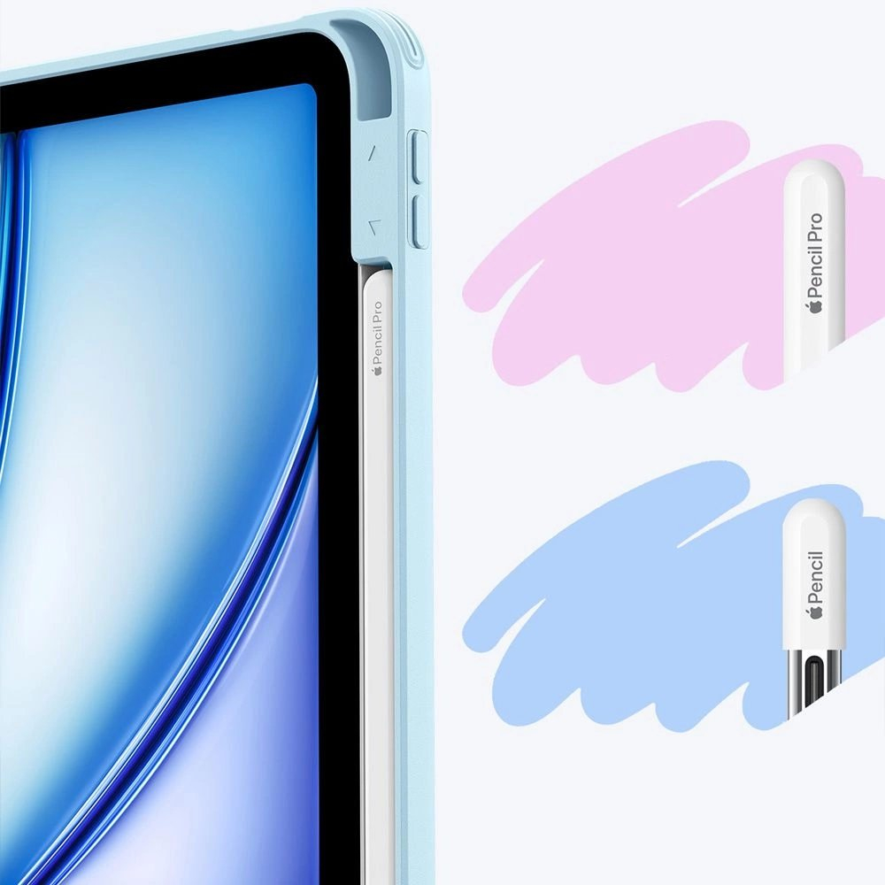 iPad 10.9" (2020–2022 4/5 gen.) / 11" (2024–2025 6/7 gen.) – ESR Flip Hybrid dėklas - Mėlynas 6