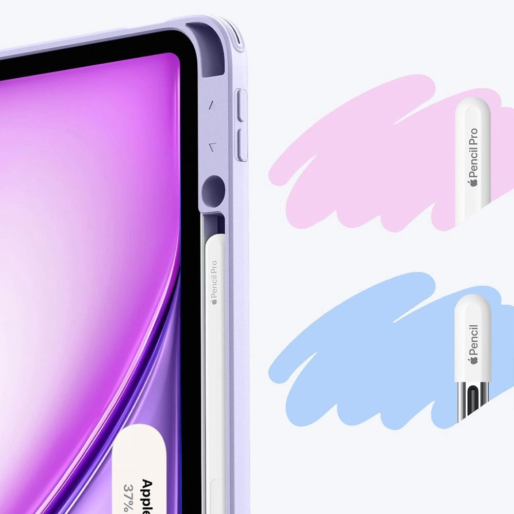 iPad Air 13" 1 / 2 – ESR Flip Hybrid dėklas - Violetinis 6