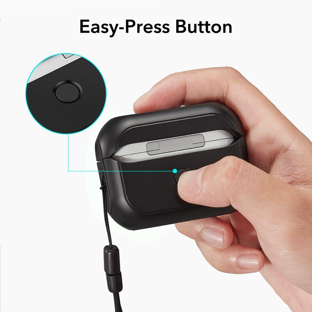 Dėklas ESR ORBIT HALOLOCK MAGSAFE Apple AIRPODS PRO 1 / 2 Juodas 7 Dėklas ESR ORBIT HALOLOCK MAGSAFE Apple AIRPODS PRO 1 / 2 Juodas 7