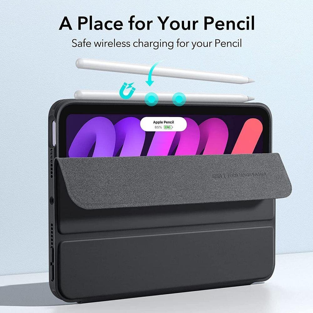 Akcija! ESR REBOUND HYBRID IPAD MINI 6 2021 FROSTED BLACK 5 Akcija! ESR REBOUND HYBRID IPAD MINI 6 2021 FROSTED BLACK 5