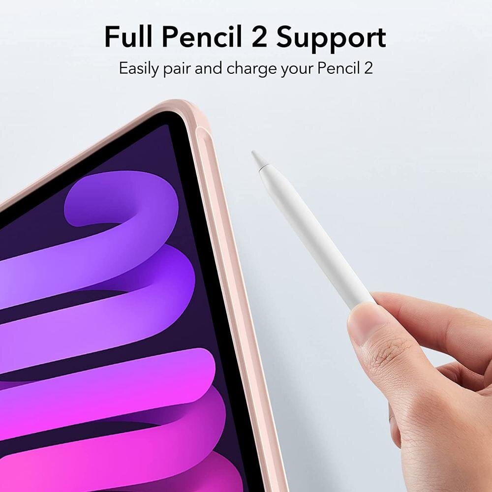 Akcija! DĖKLAS ESR REBOUND HYBRID IPAD MINI 6 2021 FROSTED RAUSVAS  7