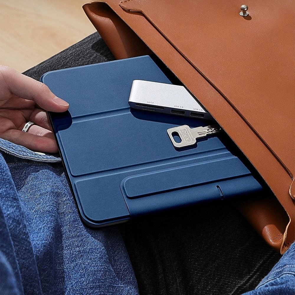 iPad Pro 12.9” 2020 / 2021 / 2022 / iPad Air 13” 2024 / 2025 ESR Rebound Magnetic dėklas - mėlynas 6 iPad Pro 12.9” 2020 / 2021 / 2022 / iPad Air 13” 2024 / 2025 ESR Rebound Magnetic dėklas - mėlynas 6