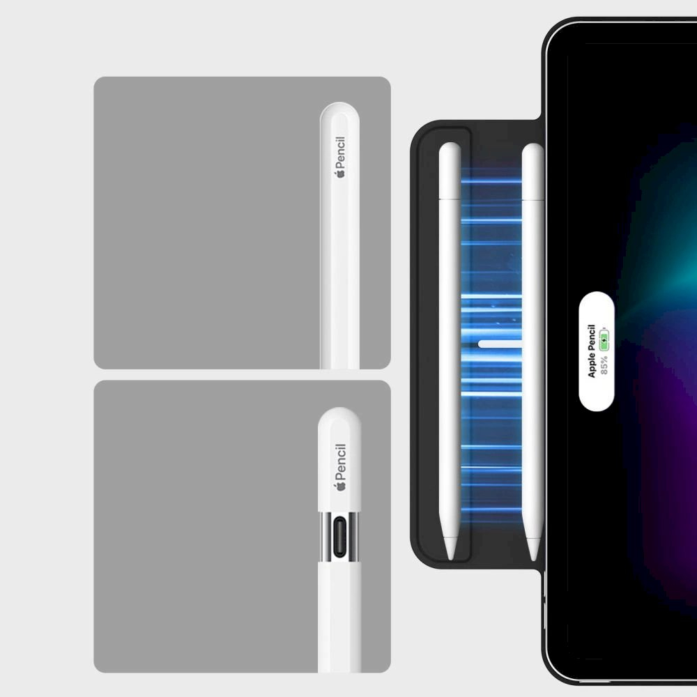 ESR Rebound Magnetic Dėklas iPad Pro 12.9'' 4/5/6 2020-2022 / Air 13'' 2024 - Juodas 3 ESR Rebound Magnetic Dėklas iPad Pro 12.9'' 4/5/6 2020-2022 / Air 13'' 2024 - Juodas 3