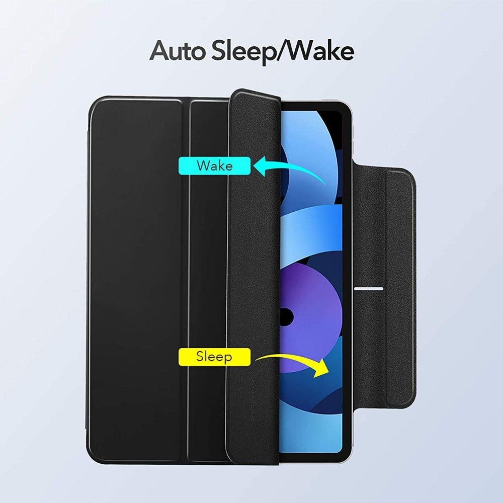 DĖKLAS ESR REBOUND MAGNETIC IPAD AIR 4 2020/5 2022 JUODAS 2 DĖKLAS ESR REBOUND MAGNETIC IPAD AIR 4 2020/5 2022 JUODAS 2