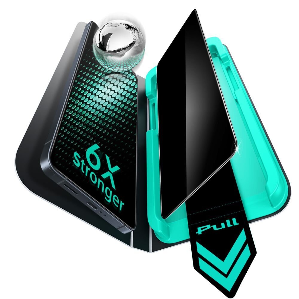 Samsung Galaxy S26 Ultra ESR UltraFit Armorite privatumo grūdintas stiklas 1