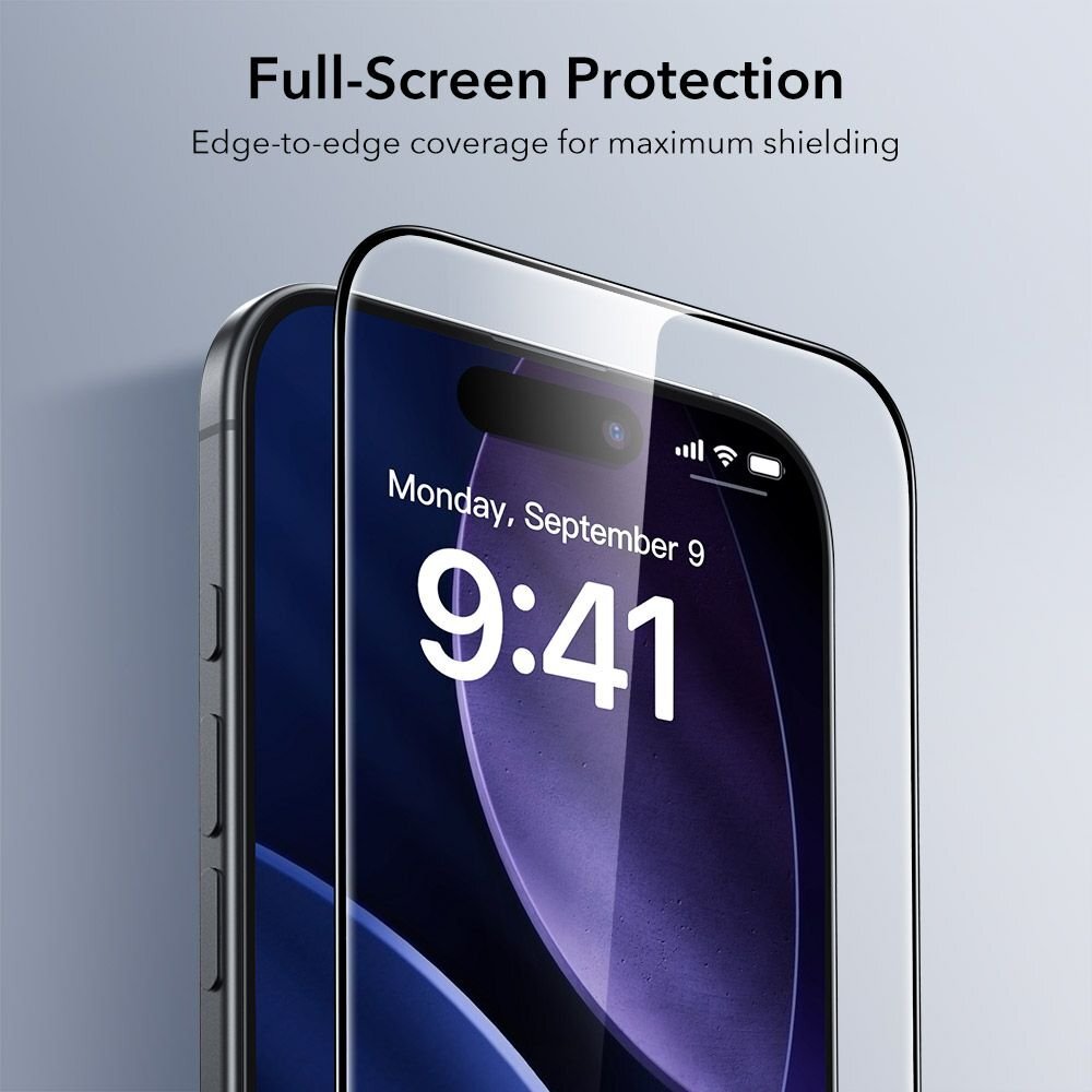 iPhone 17 Air ESR UltraFit grūdintas stiklas, 2 vnt. – skaidrus 4 iPhone 17 Air ESR UltraFit grūdintas stiklas, 2 vnt. – skaidrus 4