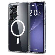ESR Classic Hybrid Halolock MagSafe Dėklas skirtas Samsung Galaxy S25 Ultra - Permatomas