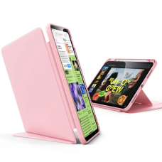iPad 10.9" 2022 (10 gen.) / 11" 2025 (11 gen.) – ESR Flip Hybrid dėklas - Rožinis