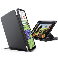 iPad Air 13" 2024–2025 – ESR Flip Hybrid dėklas - Juodas